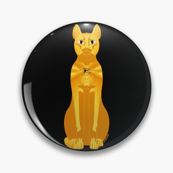 Item preview, Bast cat goddess ancient Egypt  designed and sold by Hungold.