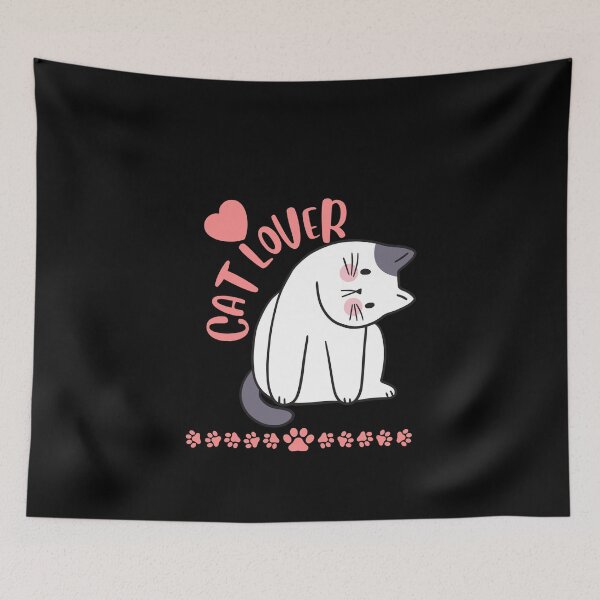 Item preview, Cat lover, Life is better with a cat designed and sold by ColourTrials.