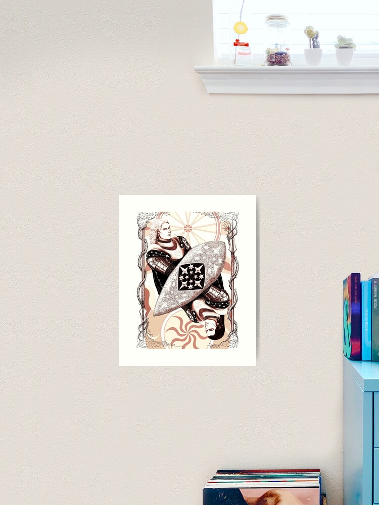 Thumbnail 2 of 3, Art Print, Scion of Kings (mono) designed and sold by Sirielle.
