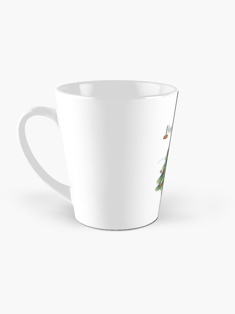 Thumbnail 3 of 4, Coffee Mug, Happy Holidays Snow Scene designed and sold by GODS4US.