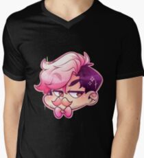 Sasstache Men's V-Neck T-Shirt