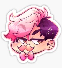 Sasstache Sticker