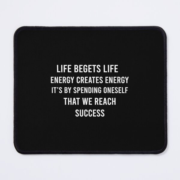 Item preview, LIFE BEGETS LIFE. ENERGY CREATES ENERGY.  designed and sold by shiyuedexterr.