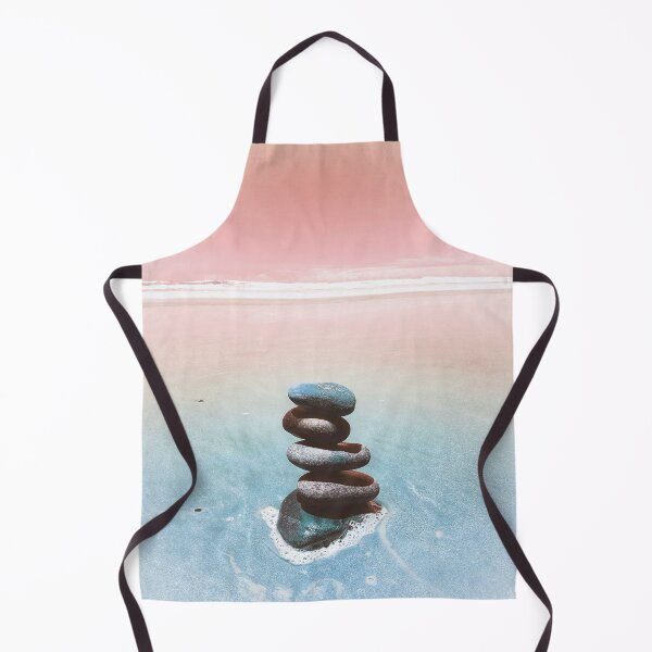 Item preview, Zen Cairn Tower Beach Pebbles Balancing Stones on Beach Sand 2 of 12 designed and sold by Beachy.