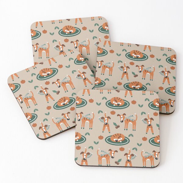 Item preview, Autumnal Whippets designed and sold by HayleyHalo.