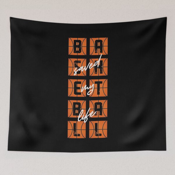 Item preview, Basketball Saved My Life designed and sold by OmmeDesigns.