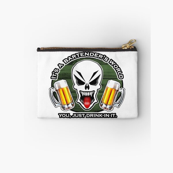 Artikelvorschau, Bartending Skull 2.1: Es ist eine Barkeeper-Welt entworfen und verkauft von sdesiata.