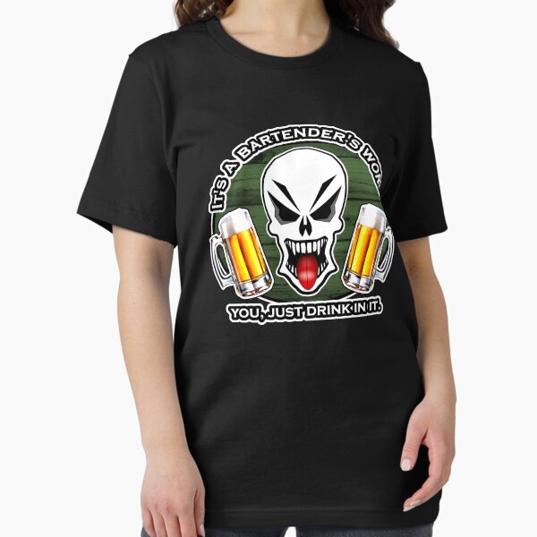 Item preview, Bartending Skull 2.1: It's a Bartender's World designed and sold by sdesiata.