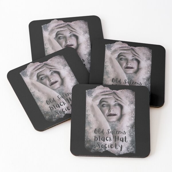 Item preview, Halloween in salem, The black hat society for witch, zombie and horror fans designed and sold by AspectArtWorks.