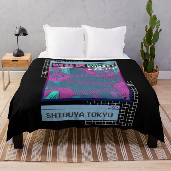 Item preview, Shibuya Crossing Tokyo Japan Vaporwave Japanese Aesthetic designed and sold by MrEddie10.