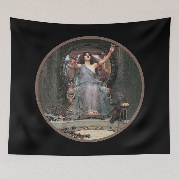 Item preview, John Waterhouse "Circe Offering the Cup to Ulysses" 1900 designed and sold by ColorfulMystic.