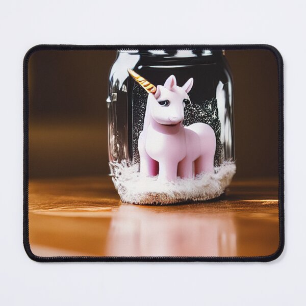 Item preview, Unicorn inside big mason jar #56 designed and sold by Ai-Studio-Art.