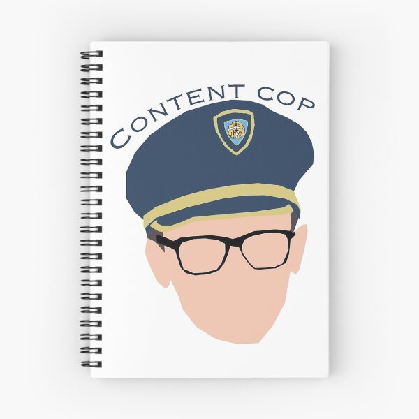 Item preview, Content Cop - minimalistic  designed and sold by annahallo34.