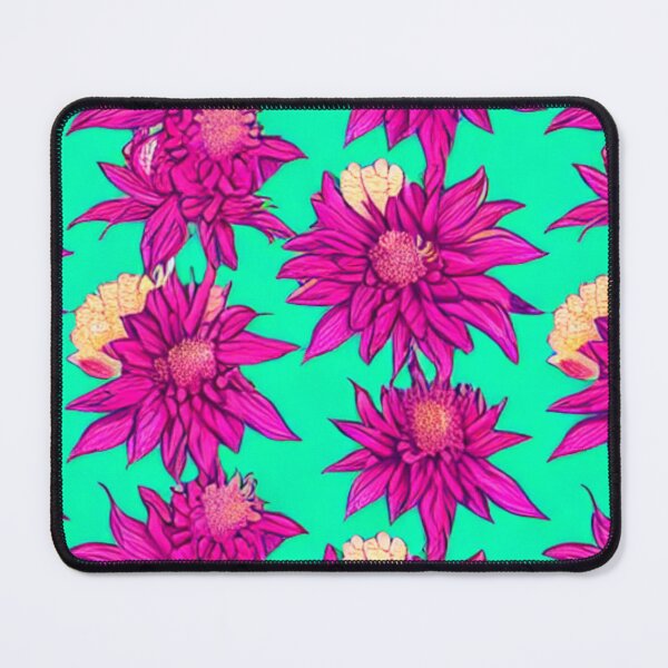 Item preview, purple flower patterns designed and sold by ArteEterno.