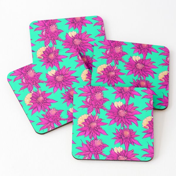 Item preview, purple flower patterns designed and sold by ArteEterno.