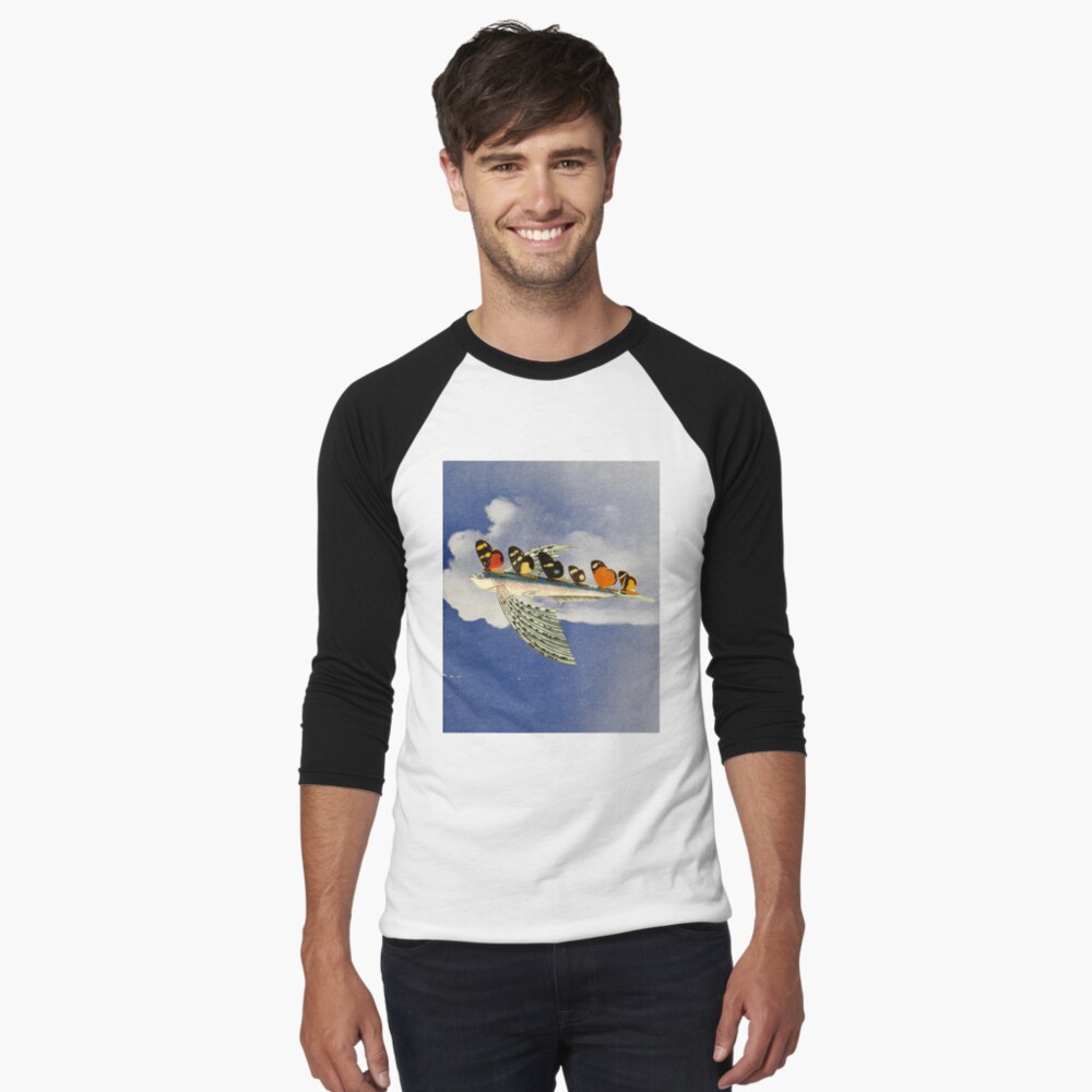 Item preview, Baseball ¾ Sleeve T-Shirt designed and sold by WildRootsArt.