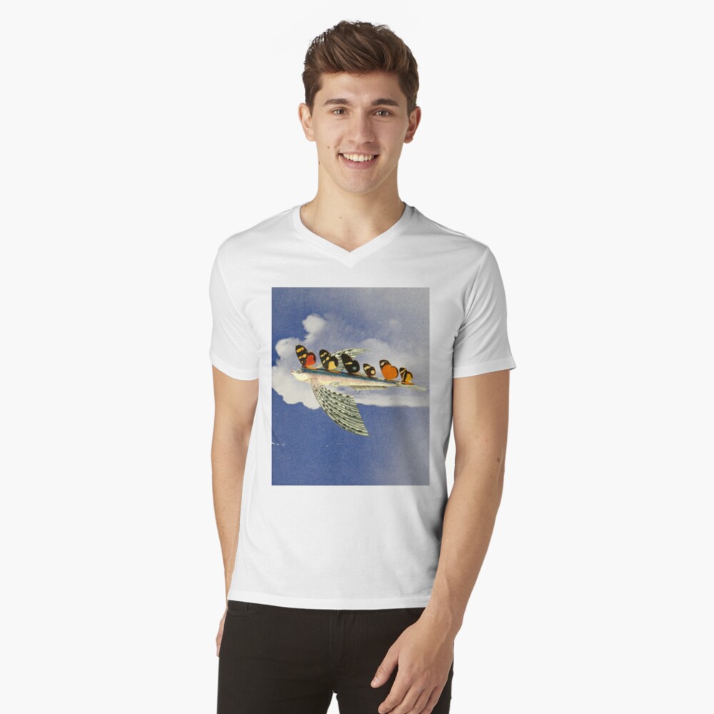 Item preview, V-Neck T-Shirt designed and sold by WildRootsArt.