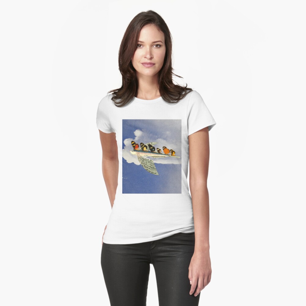 Item preview, Fitted T-Shirt designed and sold by WildRootsArt.
