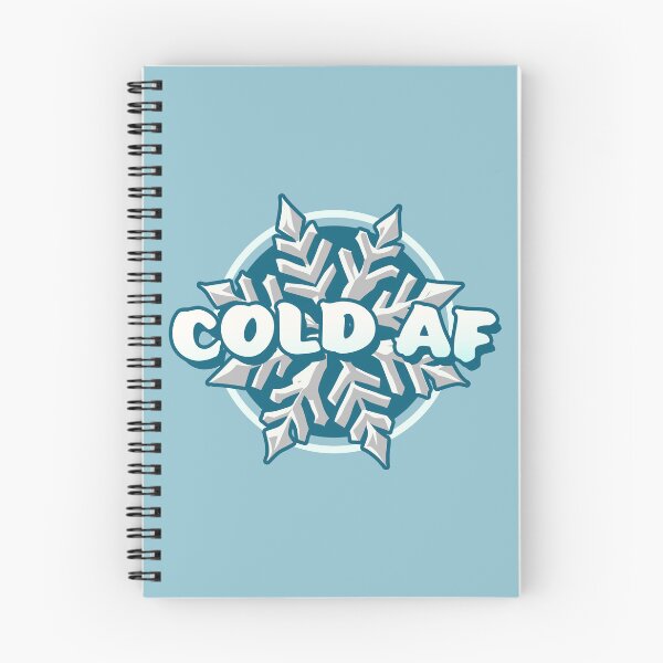 Item preview, Cold AF || Winter Snowflake designed and sold by MadSwellDesigns.