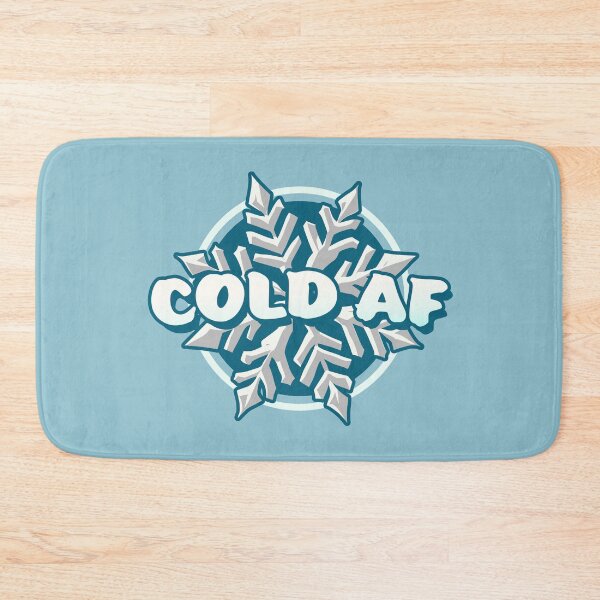 Item preview, Cold AF || Winter Snowflake designed and sold by MadSwellDesigns.