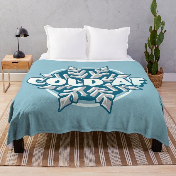 Item preview, Cold AF || Winter Snowflake designed and sold by MadSwellDesigns.