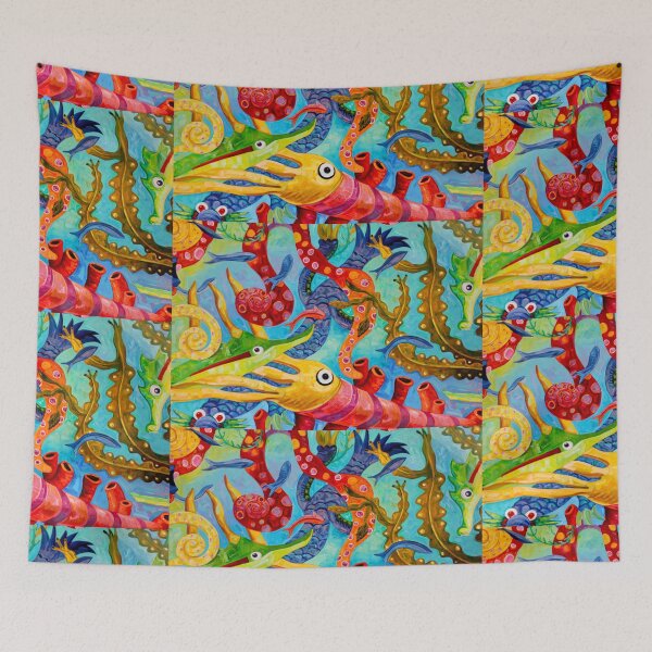 Item preview, Coral Reef Painting | Perfect Gift for Nature Lovers designed and sold by NostalgicLatin.