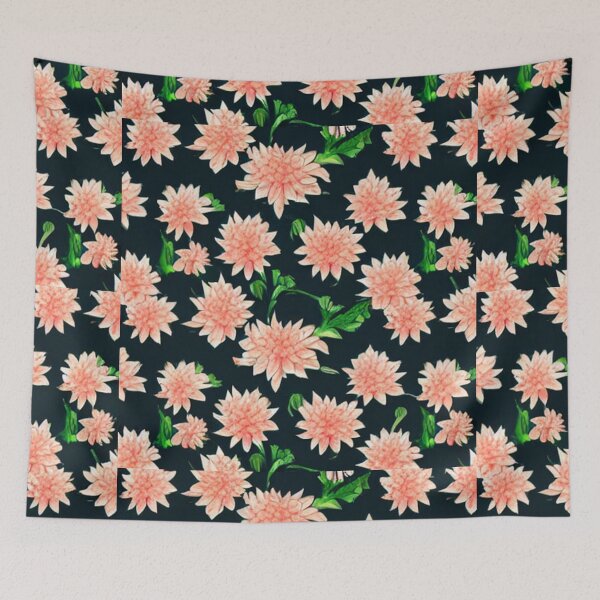 Item preview,  flower and leaf patterns designed and sold by ArteEterno.