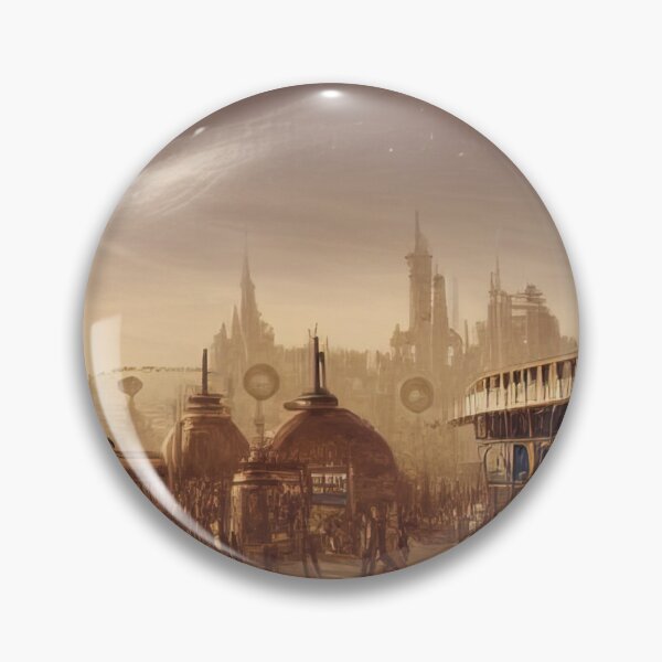 Item preview, Steampunk Spacestation Platform #039 designed and sold by Ai-Studio-Art.