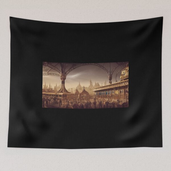 Item preview, Steampunk Spacestation Platform #039 designed and sold by Ai-Studio-Art.