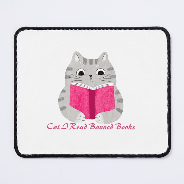 Item preview, Cat I Read Banned Books 2023 designed and sold by FLOWER--ART.