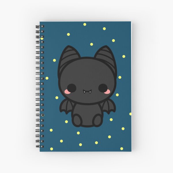 Cute spooky bat Spiral Notebook