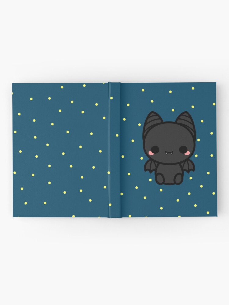 Alternate view of Cute spooky bat Hardcover Journal