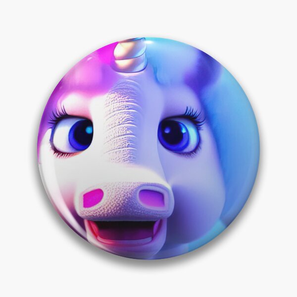 Item preview,  fluffy unicorn #1 designed and sold by Ai-Studio-Art.