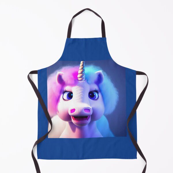 Item preview,  fluffy unicorn #1 designed and sold by Ai-Studio-Art.