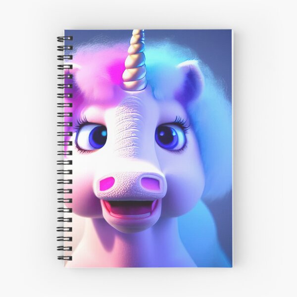 Item preview,  fluffy unicorn #1 designed and sold by Ai-Studio-Art.