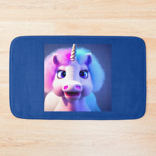 Item preview,  fluffy unicorn #1 designed and sold by Ai-Studio-Art.