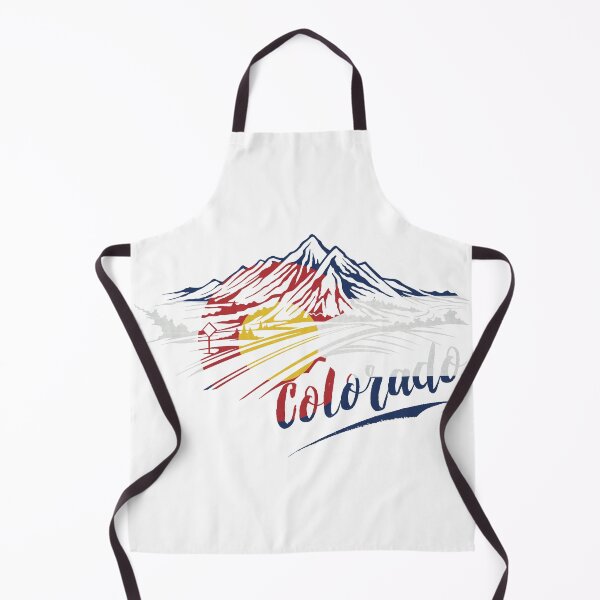 Item preview, Colorado Mountain Road with CO state flag designed and sold by SapphireCompass.
