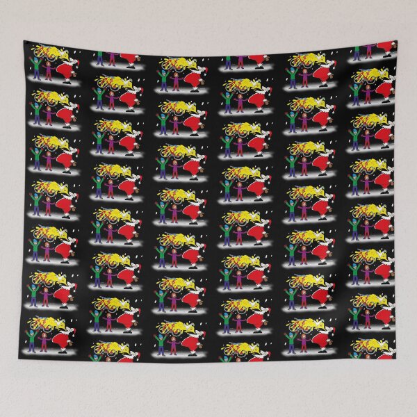 Item preview, Santa throw up designed and sold by LostintheLines.