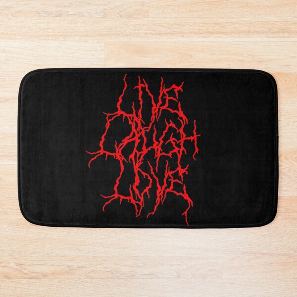 Item preview, Live Laugh Love Heavy Black Metal Logo Parody Style designed and sold by cyberlight.