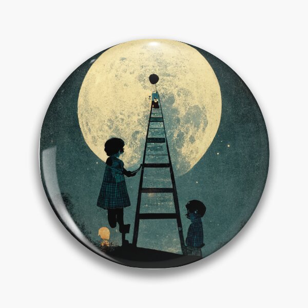 Item preview, Stairway to Moom designed and sold by BraveFellow.