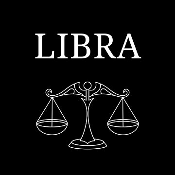 Libra Zodiac Sign September 23 October 22 Poster