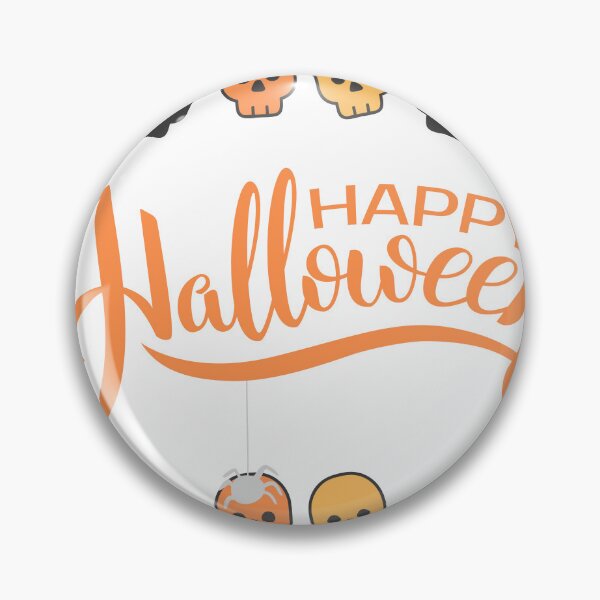 Artikelvorschau, Happy Halloween - Totenköpfe und Spinne entworfen und verkauft von MGStore76.