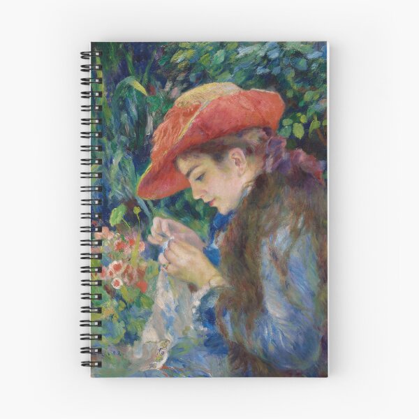 Item preview, Marie-Therese Durand-Ruel Sewing | Pierre-Auguste Renoir | 1882 French Impressionism Art designed and sold by CJET.