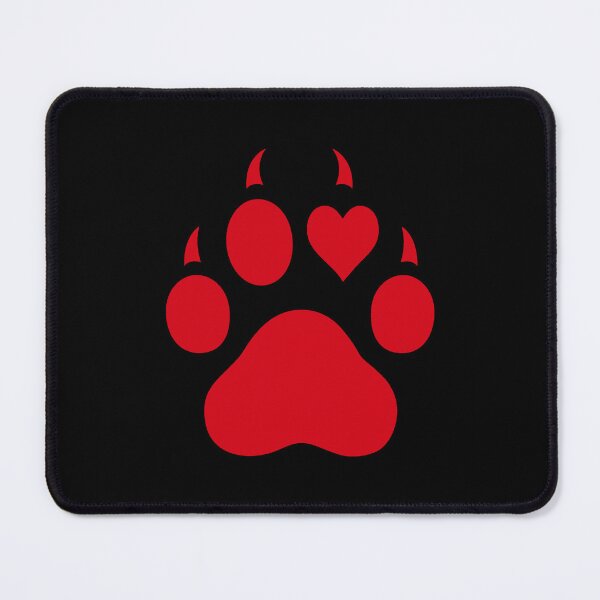 Item preview, Cat Paw Lover Heart Love Foot Tiger Pet Animal Lovers designed and sold by BEAST NYC.