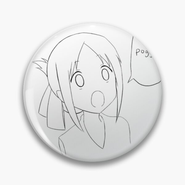 Item preview, Kaguya Poggers designed and sold by MuffMarketplace.