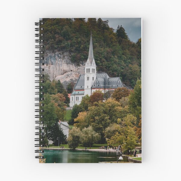 Item preview, Lake Bled Slovenia postcard designed and sold by Landscapeaway.