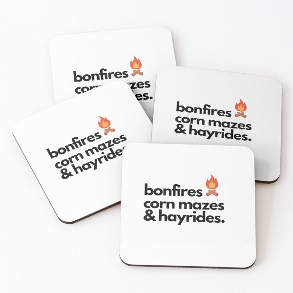 Item preview, Bonfires, Corn Mazes & Hayrides designed and sold by Comfy Corner.