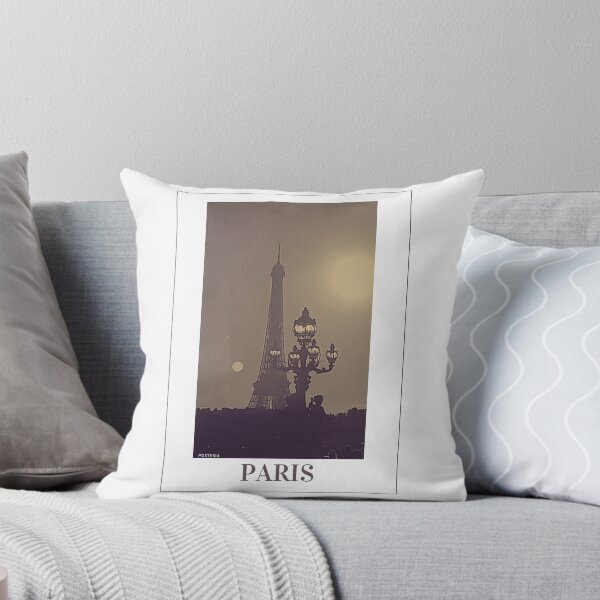 Item preview, PARIS Poster of a photo of the Eiffel Tower in sepia designed and sold by Posteria.