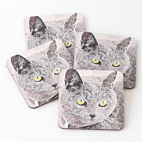 Item preview, Serious Cat designed and sold by lovleycat.