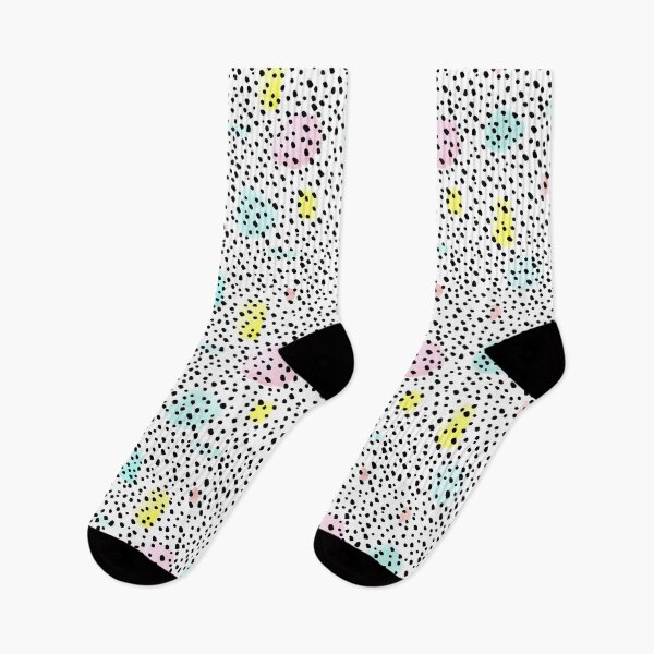 Item preview, Black Dots with Pastels designed and sold by Minikuosi.